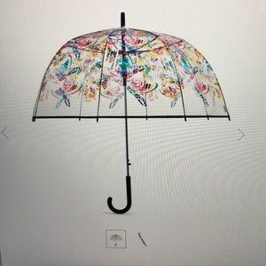 Vera Bradley Bubble Umbrella in Coral Floral